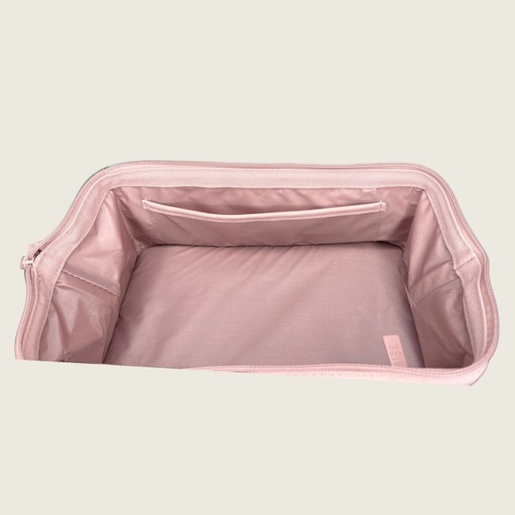 BEIS Bags Beis Dopp Kit Atlas Pink Cosmetic Bag Travel Makeup Organizer Limited Edition